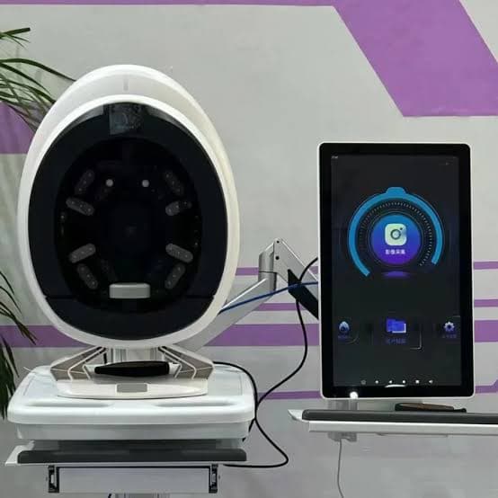  3D skin analysis machine