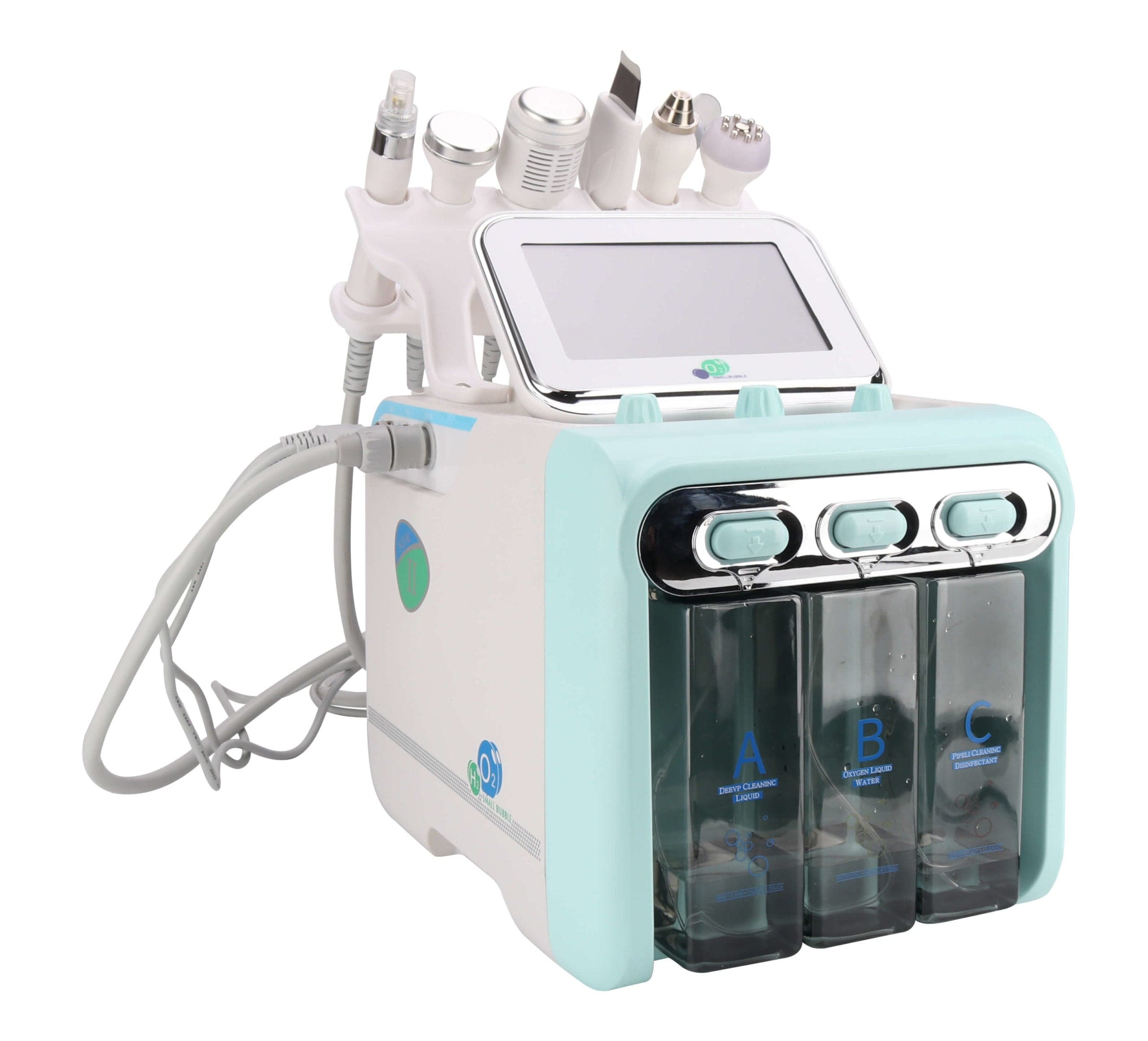 Multi-function hydra dermabrasion machine